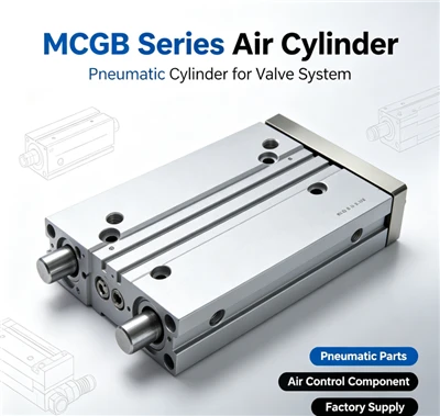 MCGB-03-20-25 Mini cilindro pneumatico a doppia guida